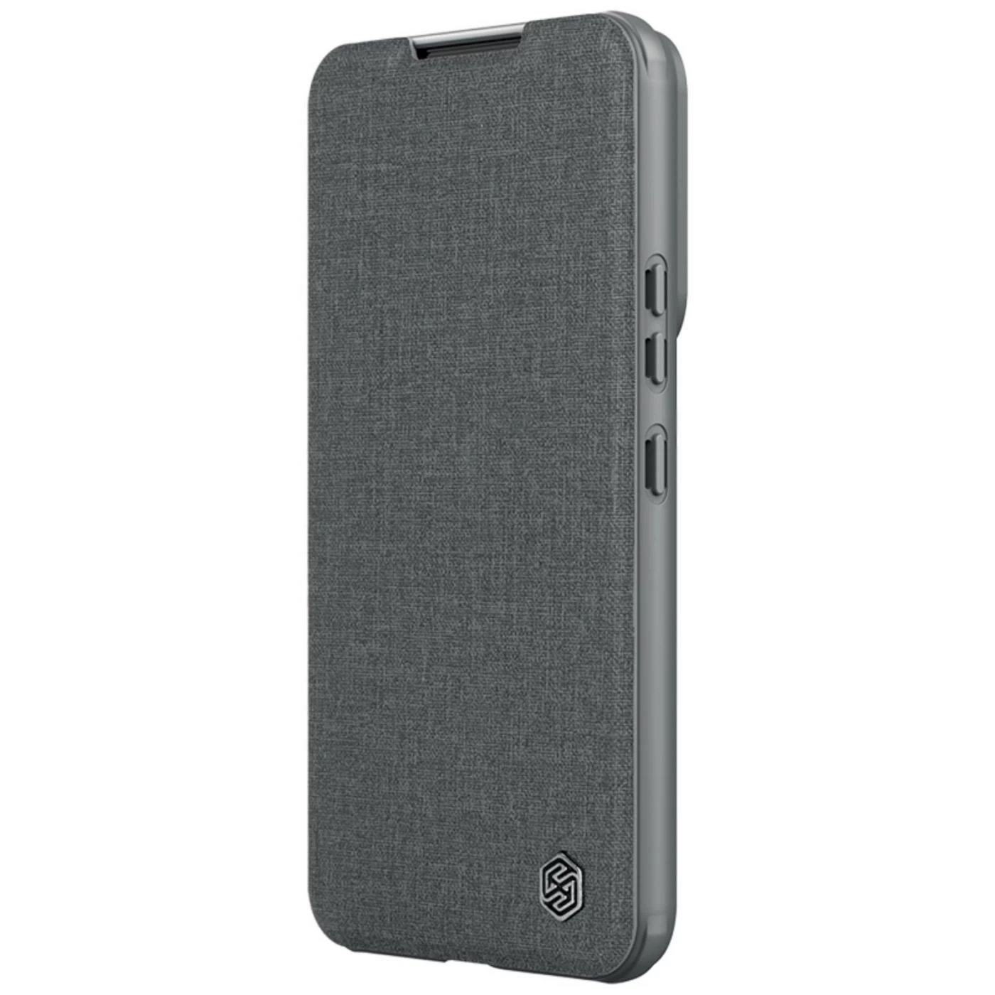 Samsung Galaxy S23 Plus case gray NILLKIN QIN PRO LEATHER (CLOTH)