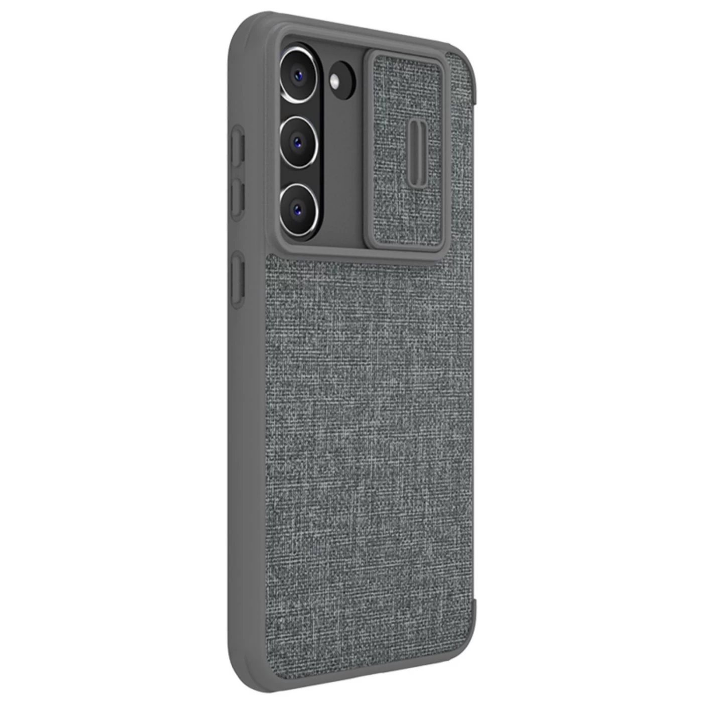 Samsung Galaxy S23 Plus case gray NILLKIN QIN PRO LEATHER (CLOTH)