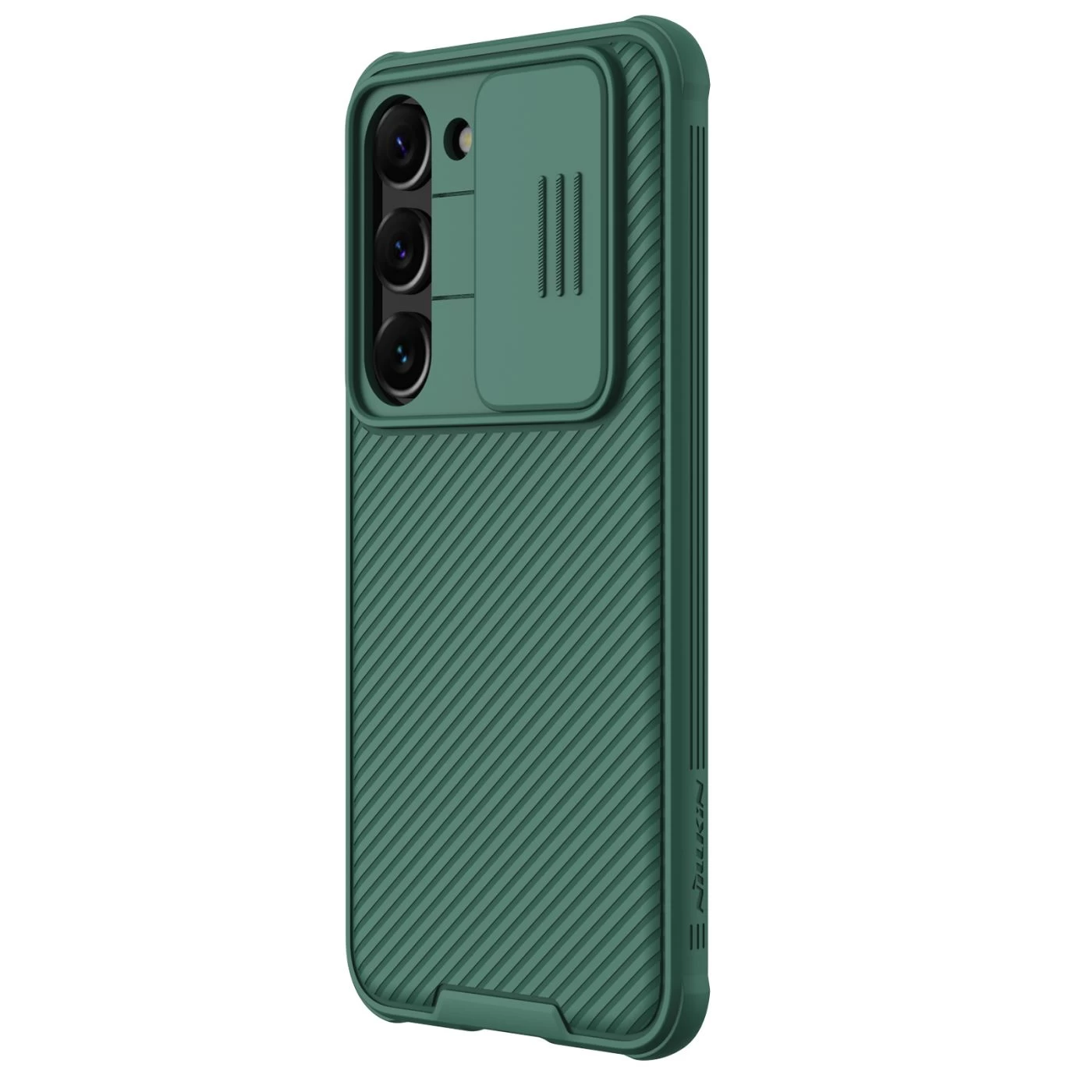 Samsung Galaxy S23 Plus case green NILLKIN CAMSHIELD PRO