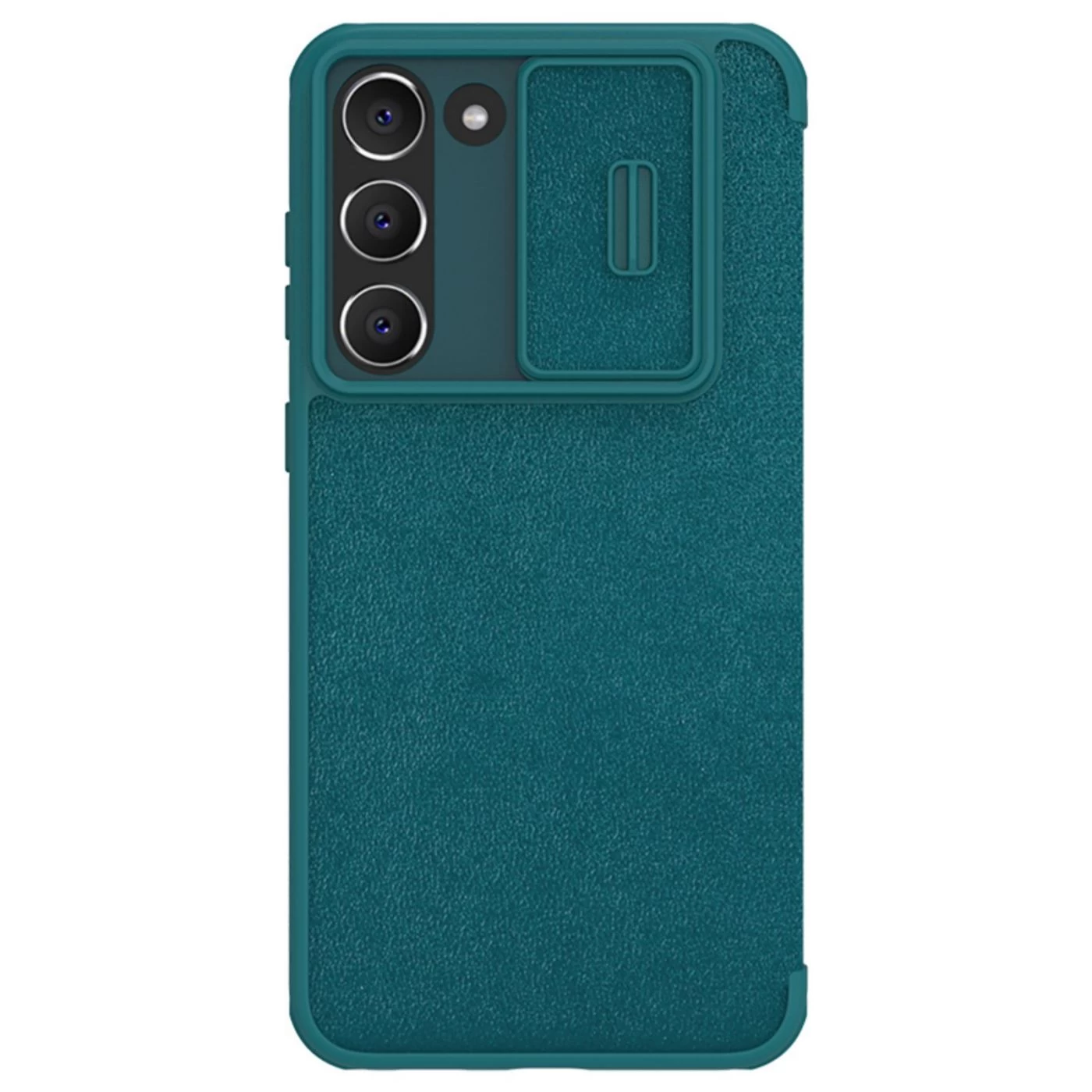Samsung Galaxy S23 Plus case green NILLKIN QIN PRO LEATHER (PLAIN)