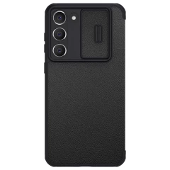 Samsung Galaxy S23 Plus kaaned must NILLKIN QIN PRO LEATHER (PLAIN)