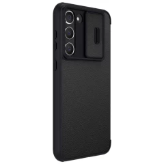 Samsung Galaxy S23 Plus kaaned must NILLKIN QIN PRO LEATHER (PLAIN)