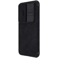 Samsung Galaxy S23 Plus case black NILLKIN QIN PRO LEATHER