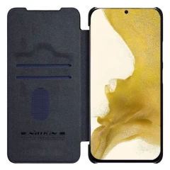Samsung Galaxy S23 Plus case black NILLKIN QIN PRO LEATHER