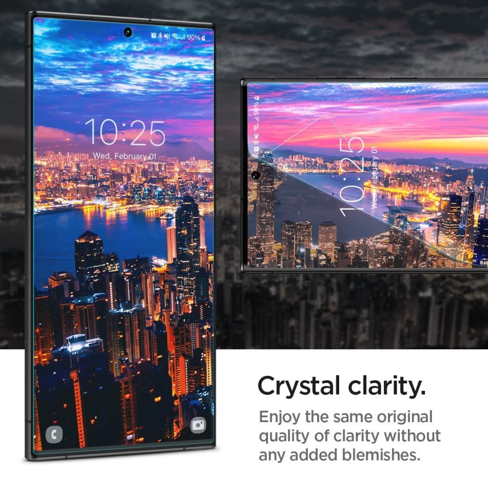 Samsung Galaxy S23 Ultra aizsargstikls  SPIGEN NEO FLEX 2-PACK ULTRA
