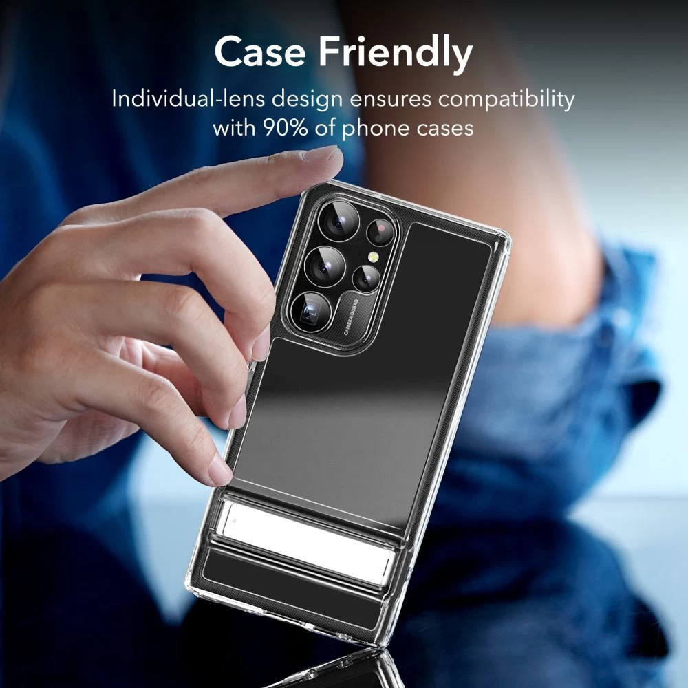 Samsung Galaxy S23 Ultra aizsargstikls caurspīdīgs ESR CAMERA PROTECTOR