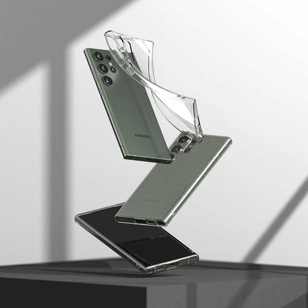 Samsung Galaxy S23 Ultra vāciņš caurspīdīgs RINGKE AIR