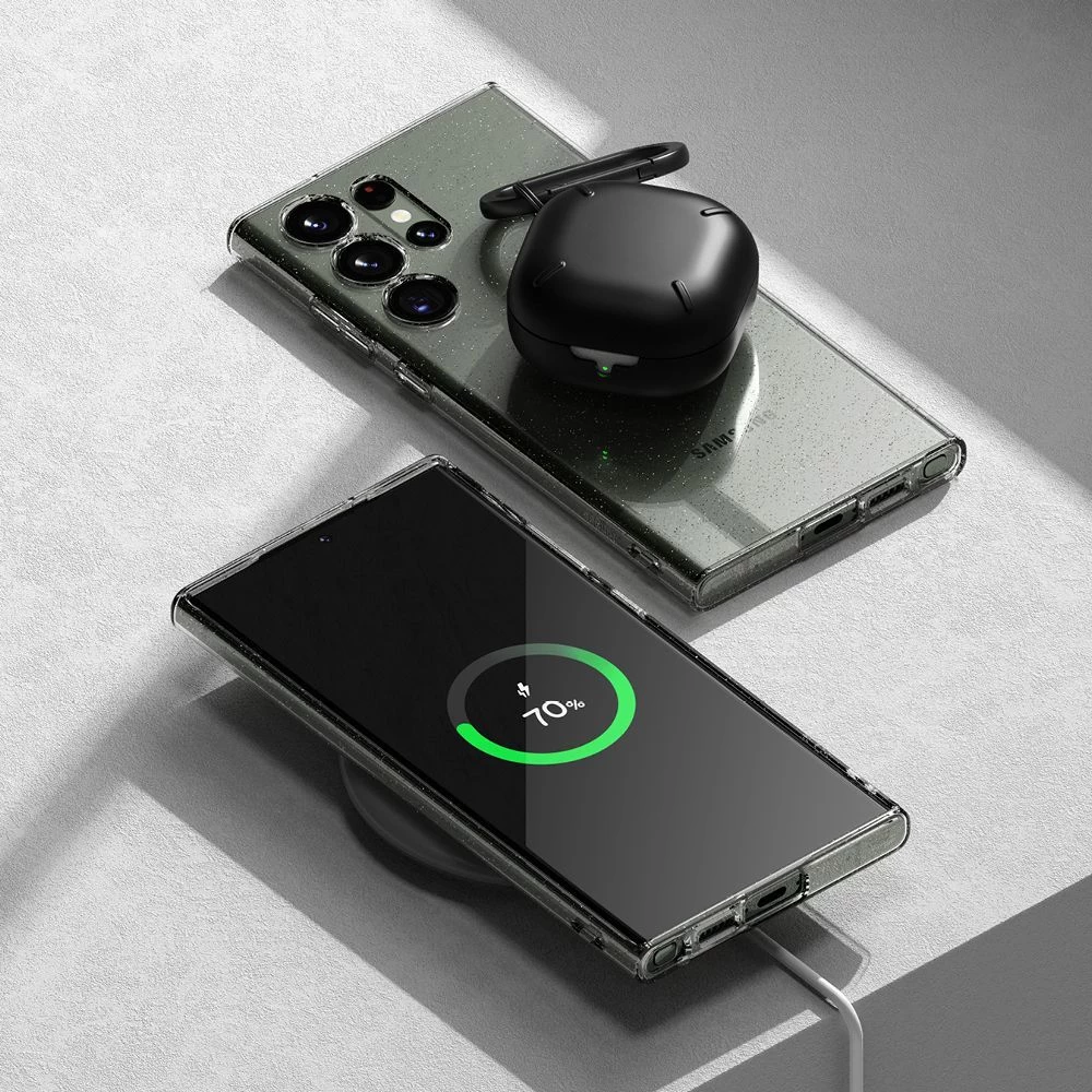 Samsung Galaxy S23 Ultra vāciņš caurspīdīgs RINGKE AIR