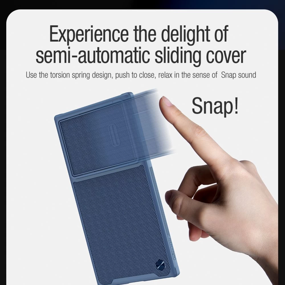 Samsung Galaxy S23 Ultra vāciņš zils NILLKIN TEXTURED S