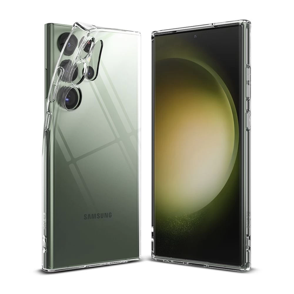 Samsung Galaxy S23 Ultra vāciņš caurspīdīgs RINGKE AIR