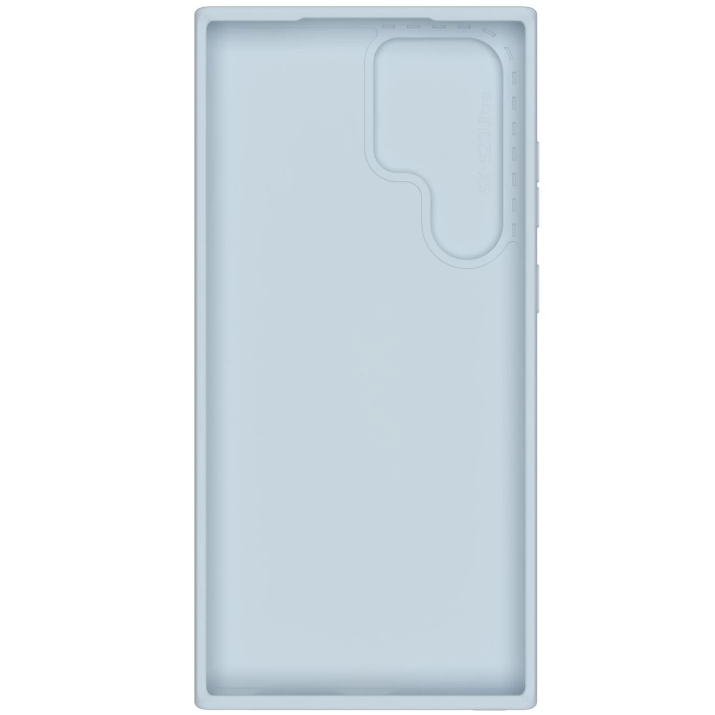 Samsung Galaxy S23 Ultra vāciņš pelēks NILLKIN CAMSHIELD SILKY SILICONE