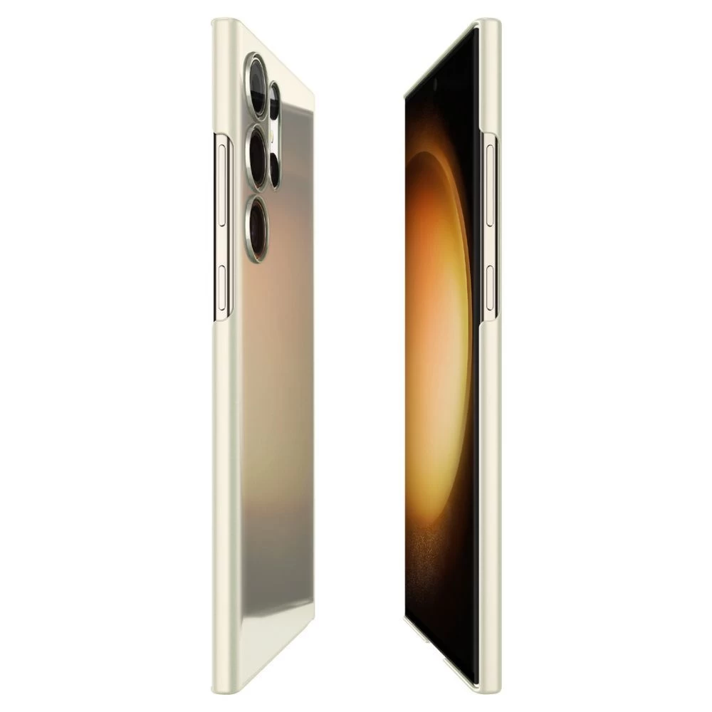 Samsung Galaxy S23 Ultra vāciņš ziloņkaula balts SPIGEN AIRSKIN