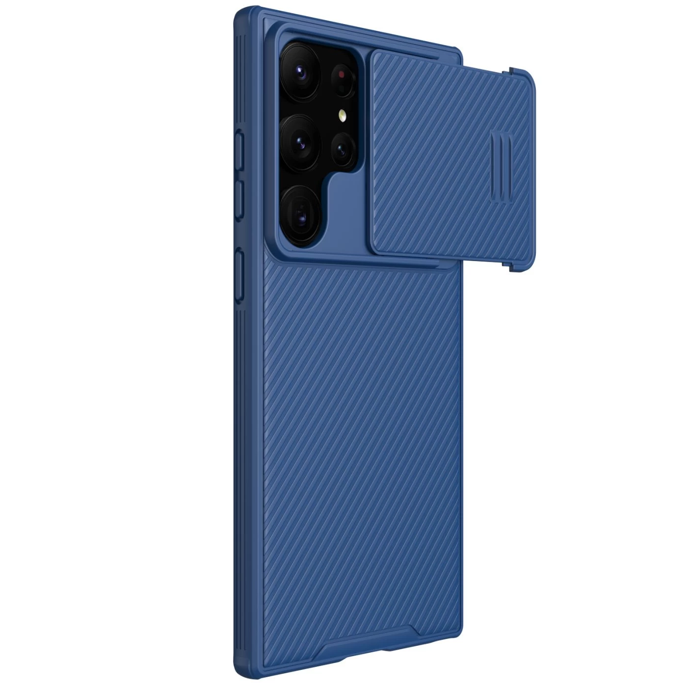 Samsung Galaxy S23 Ultra vāciņš zils NILLKIN CAMSHIELD S