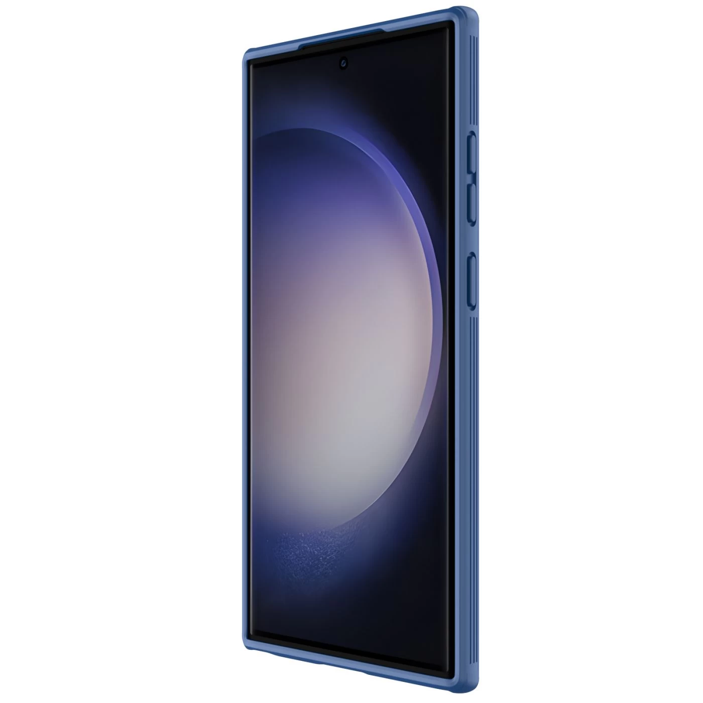 Samsung Galaxy S23 Ultra vāciņš zils NILLKIN CAMSHIELD S