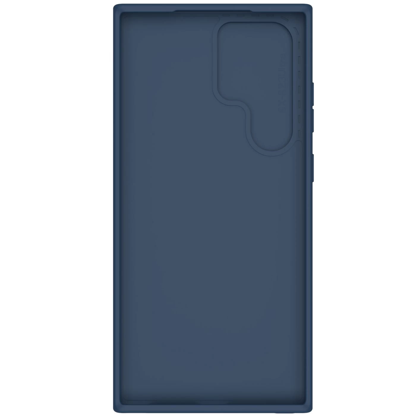 Samsung Galaxy S23 Ultra vāciņš zils NILLKIN CAMSHIELD SILKY SILICONE