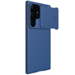 Samsung Galaxy S23 Ultra vāciņš zils NILLKIN CAMSHIELD S