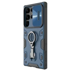 Samsung Galaxy S23 Ultra vāciņš zils NILLKIN CAMSHIELD ARMOR PRO