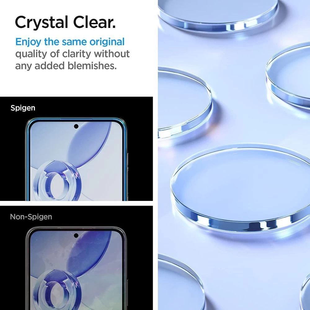 Samsung Galaxy A54 5G aizsargstikls  SPIGEN ALM GLAS.TR 2-PACK