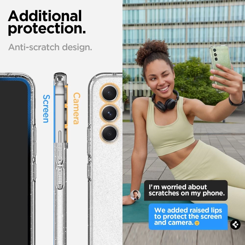 Samsung Galaxy A54 5G suojakuori  SPIGEN LIQUID CRYSTAL