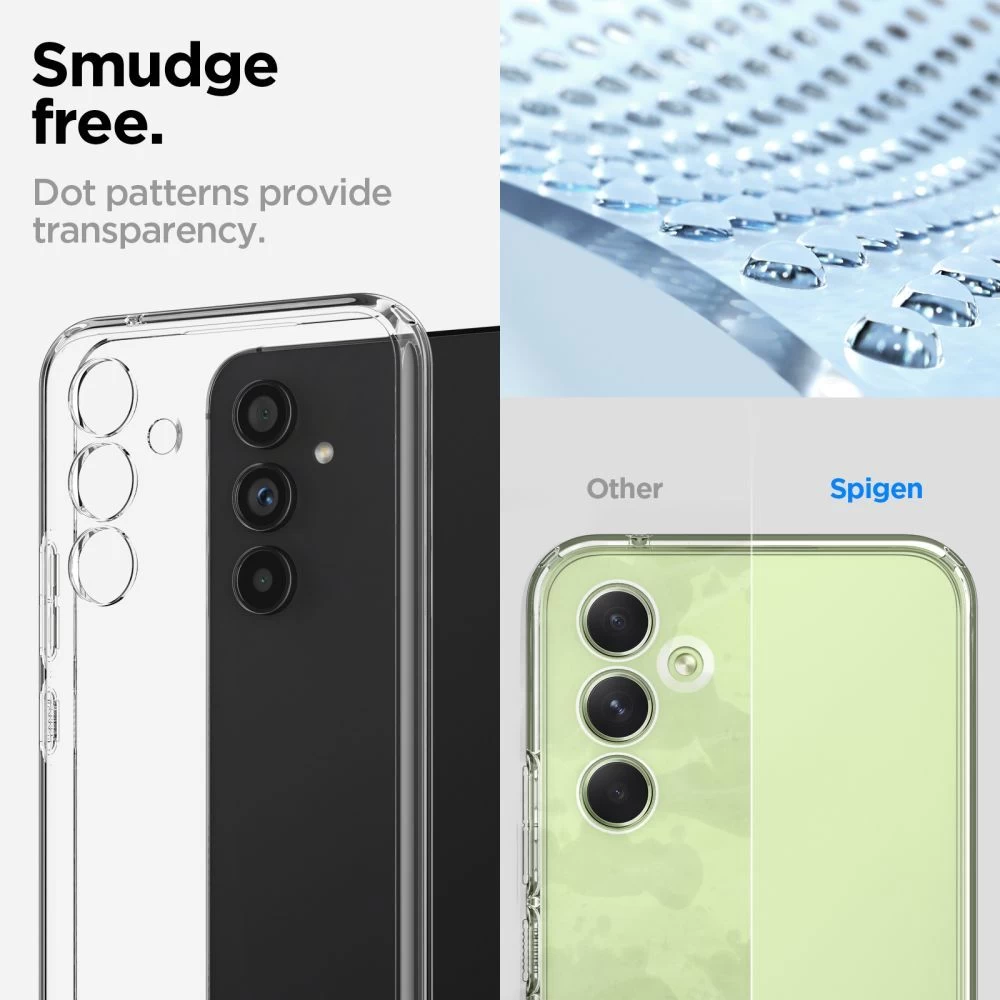 Samsung Galaxy A54 5G ümbris läbipaistev SPIGEN LIQUID CRYSTAL