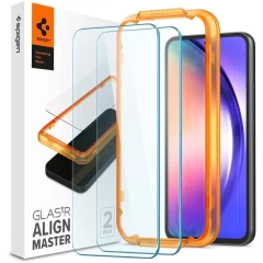 Galaxy A54 5G aizsargstikls SPIGEN ALM GLAS.TR 2-PACK Samsung Galaxy A54 5G