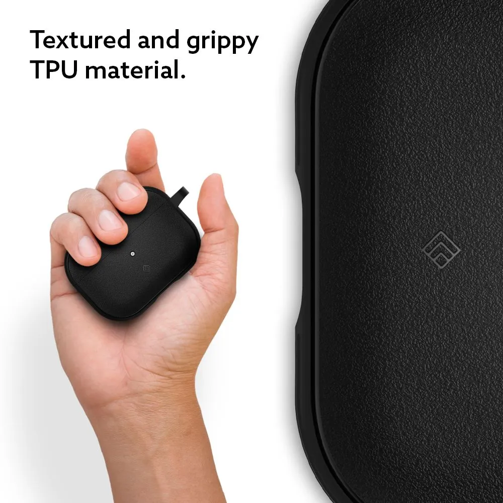 Apple AirPods Pro 2 suojakuori, suojakotelo musta CASEOLOGY VAULT