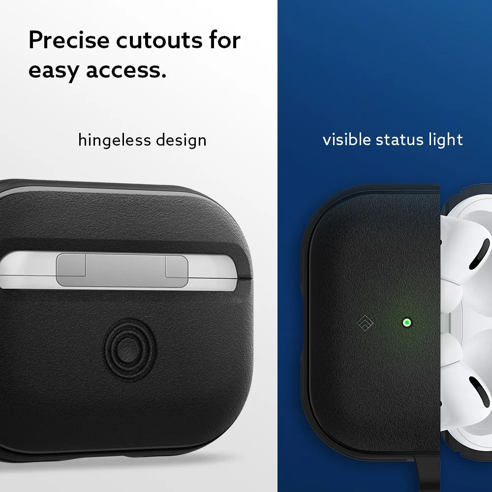 Apple AirPods Pro 2 suojakuori, suojakotelo musta CASEOLOGY VAULT