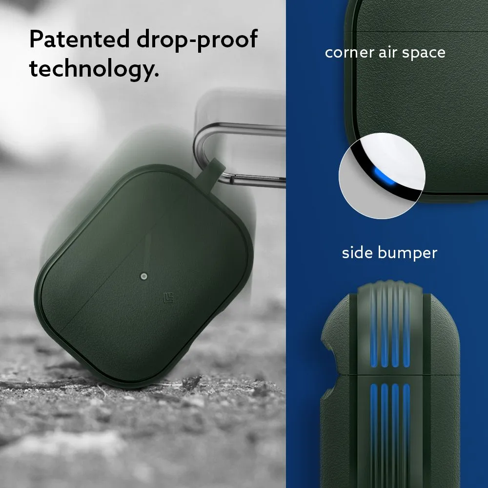 Apple AirPods Pro 2 suojakuori, suojakotelo vihreä CASEOLOGY VAULT