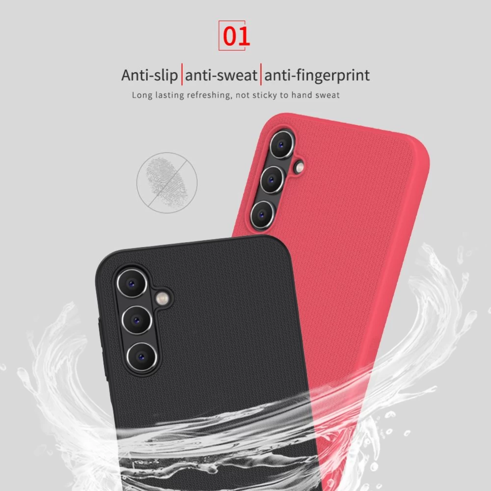 Samsung Galaxy A14 5G vāciņš balts NILLKIN SUPER FROSTED SHIELD