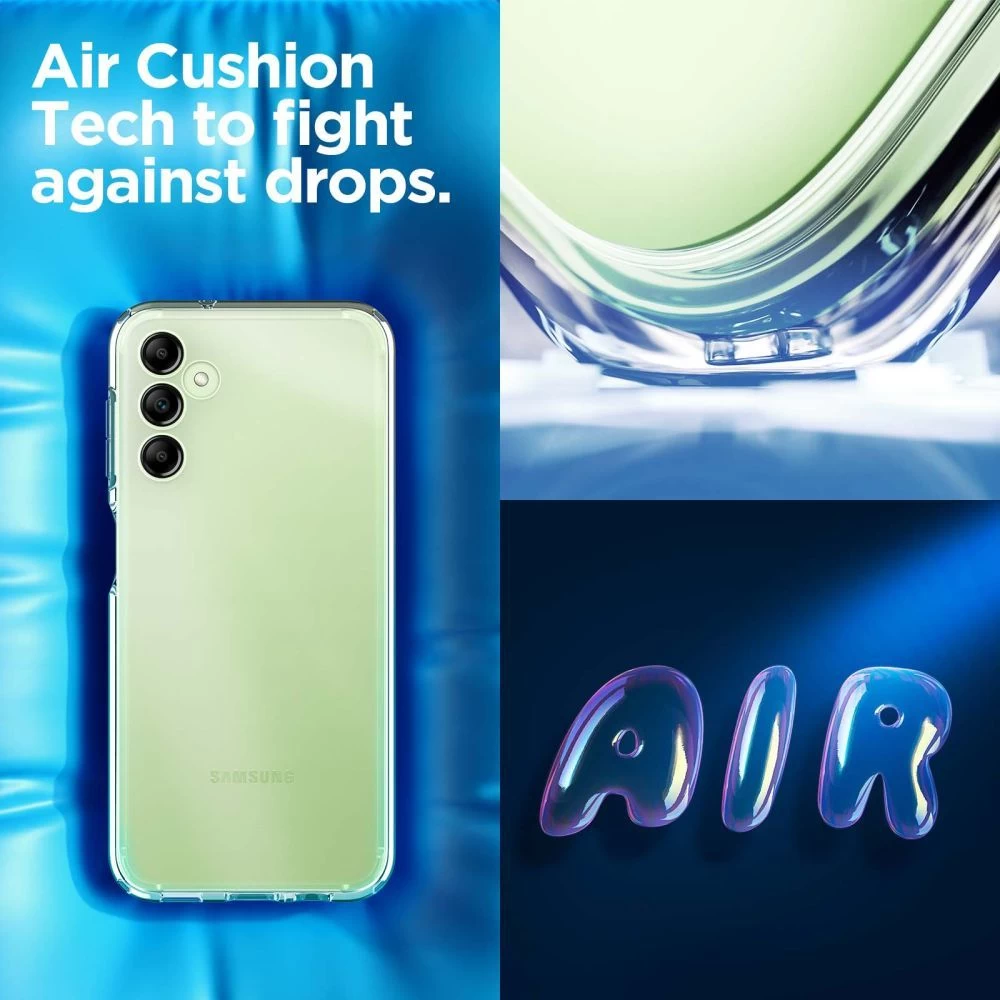 Samsung Galaxy A14 5G vāciņš caurspīdīgs SPIGEN ULTRA HYBRID