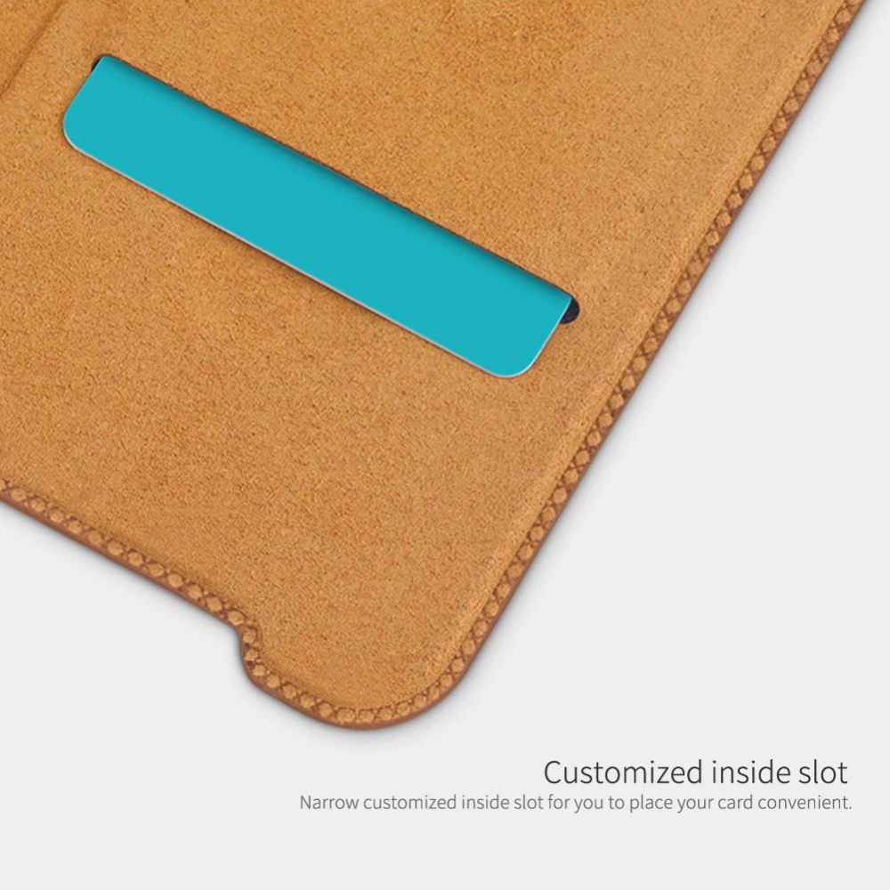 Samsung Galaxy A14 5G maciņš melns NILLKIN QIN LEATHER