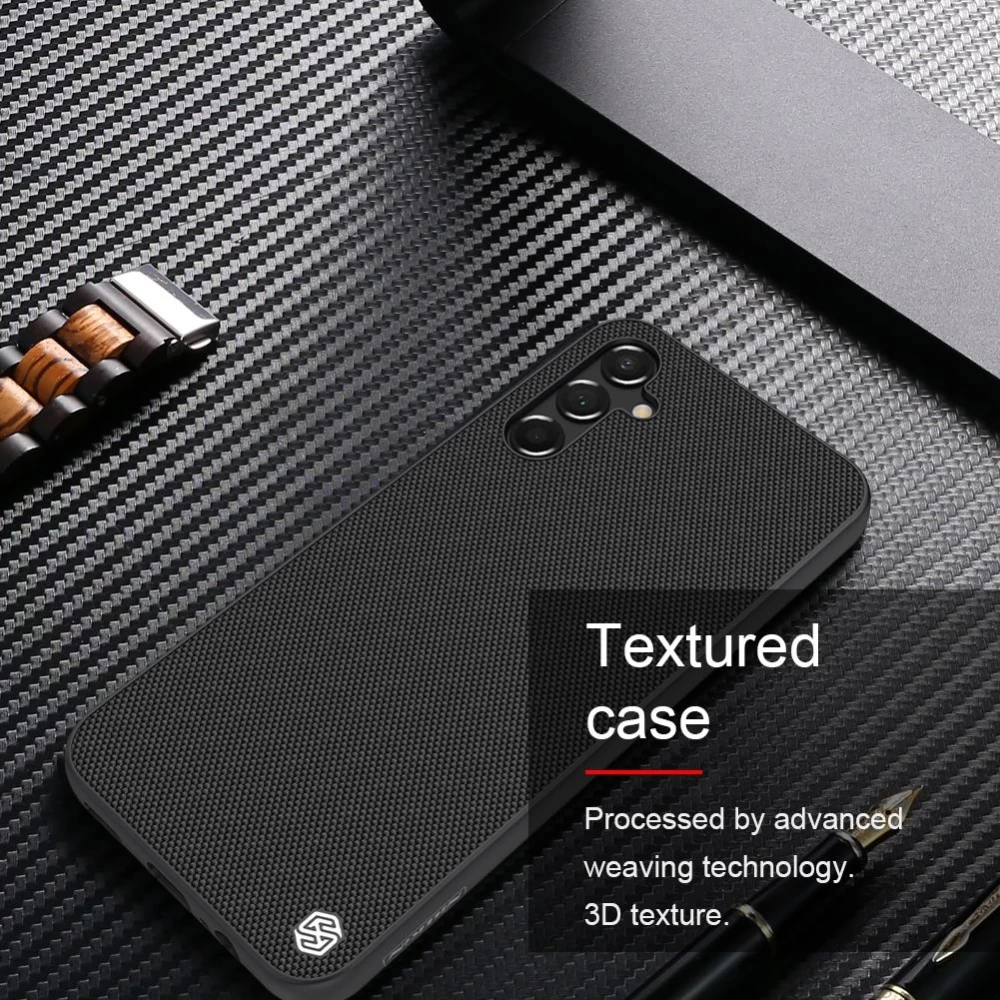 Samsung Galaxy A14 5G vāciņš melns NILLKIN TEXTURED