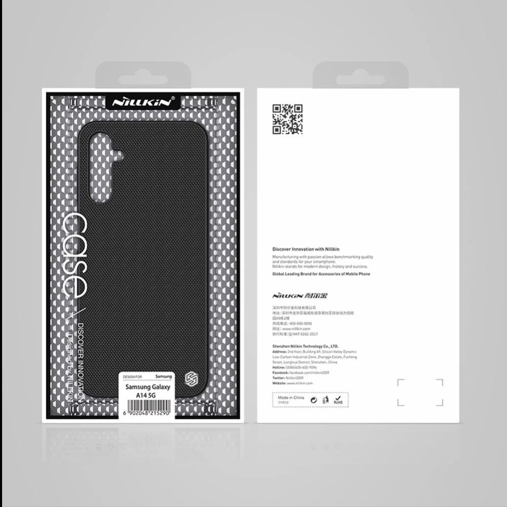 Samsung Galaxy A14 5G vāciņš melns NILLKIN TEXTURED