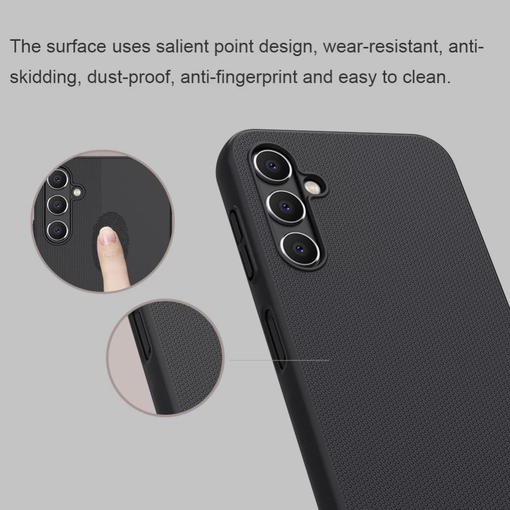 Samsung Galaxy A14 5G vāciņš sarkans NILLKIN SUPER FROSTED SHIELD