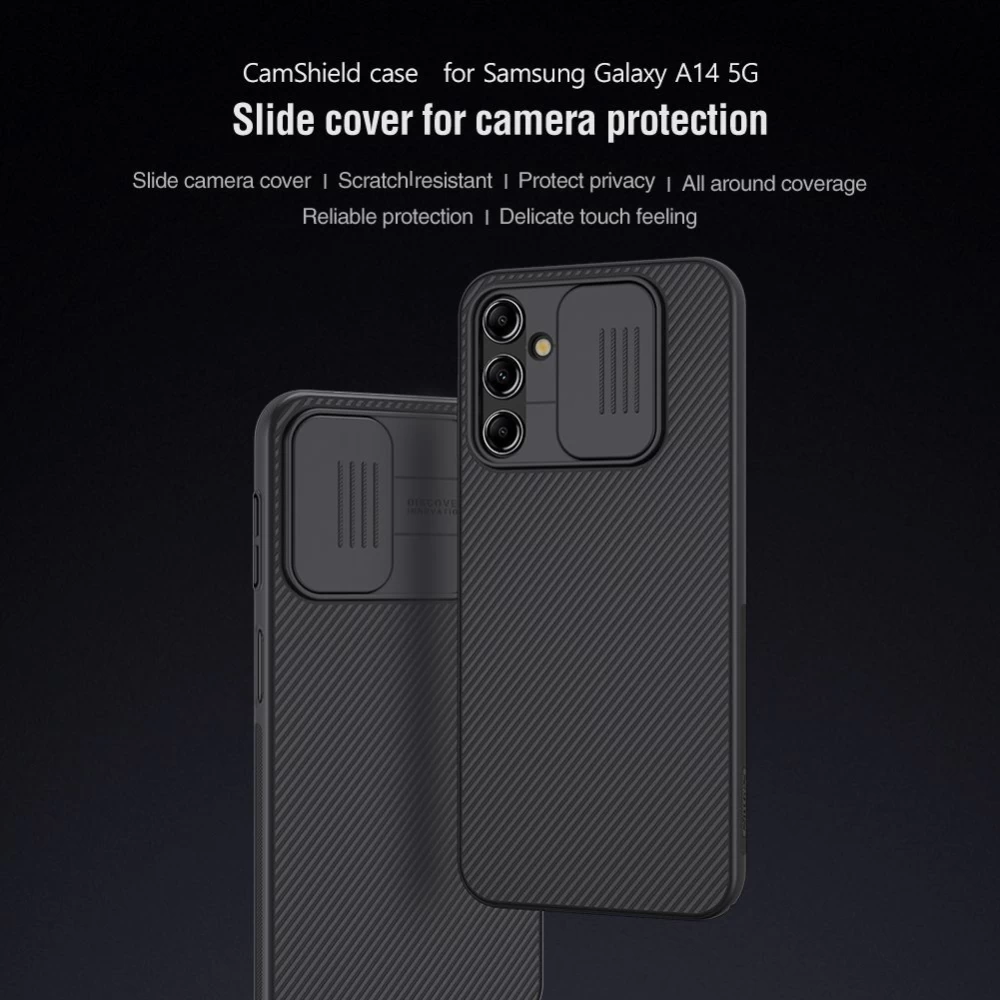 Samsung Galaxy A14 5G skal blå NILLKIN CAMSHIELD