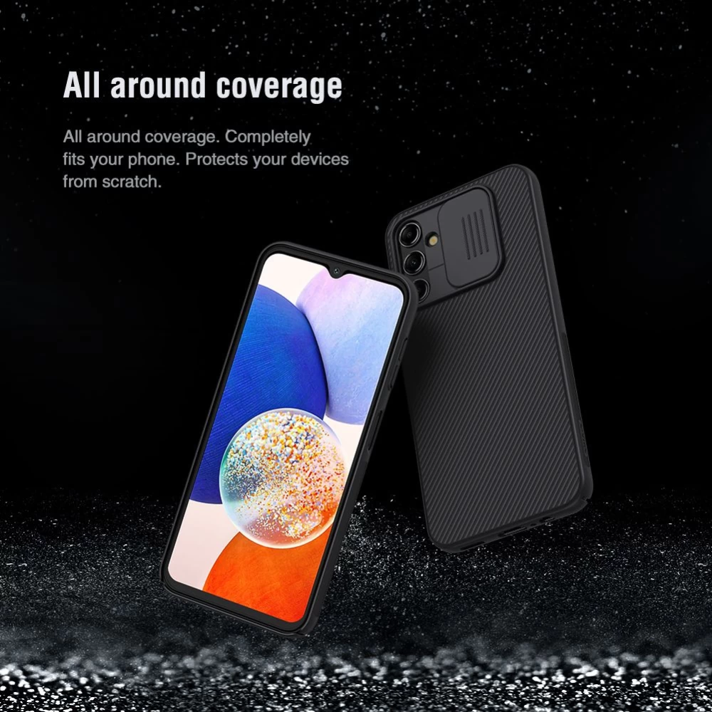 Samsung Galaxy A14 5G skal blå NILLKIN CAMSHIELD