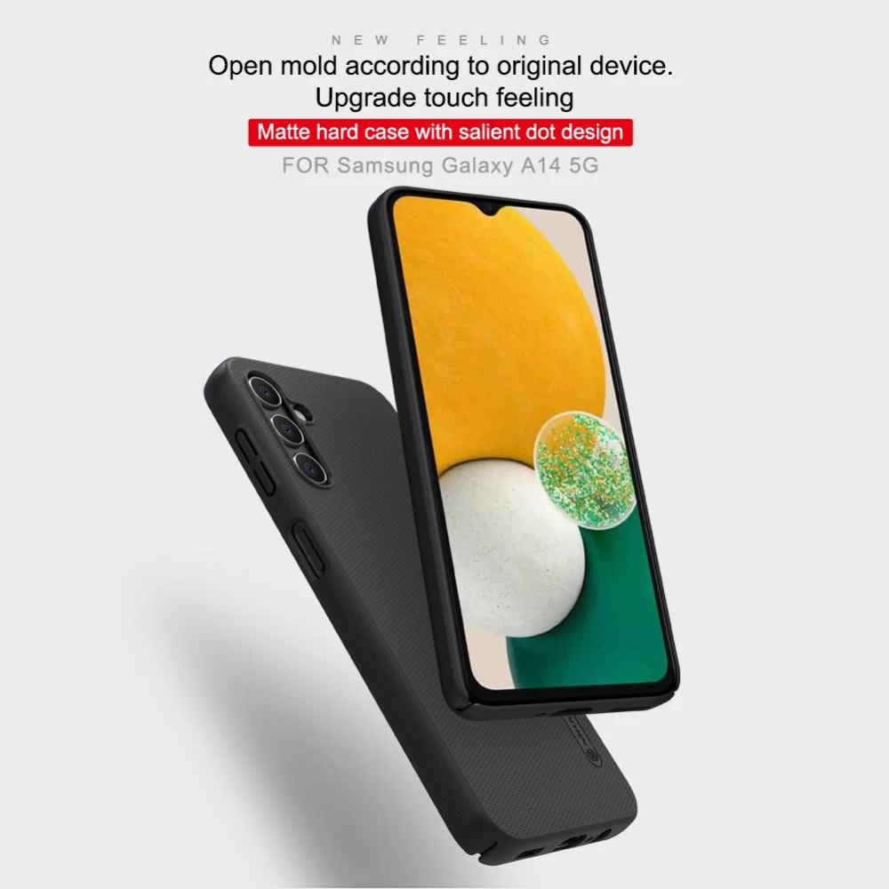 Samsung Galaxy A14 5G vāciņš zils NILLKIN SUPER FROSTED SHIELD