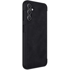 Samsung Galaxy A14 5G maciņš melns NILLKIN QIN LEATHER