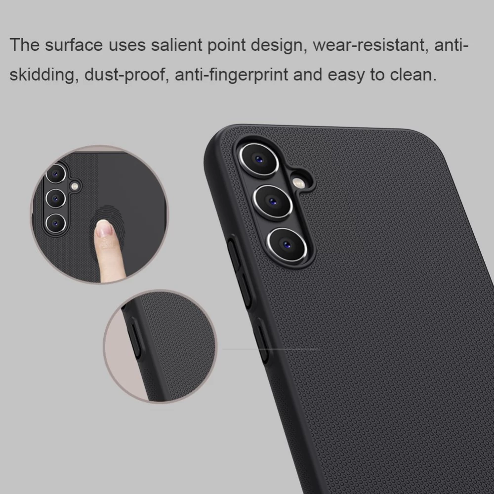 Samsung Galaxy A34 5G vāciņš balts NILLKIN SUPER FROSTED SHIELD