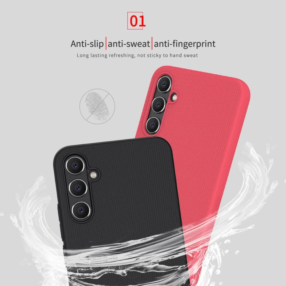 Samsung Galaxy A34 5G vāciņš balts NILLKIN SUPER FROSTED SHIELD