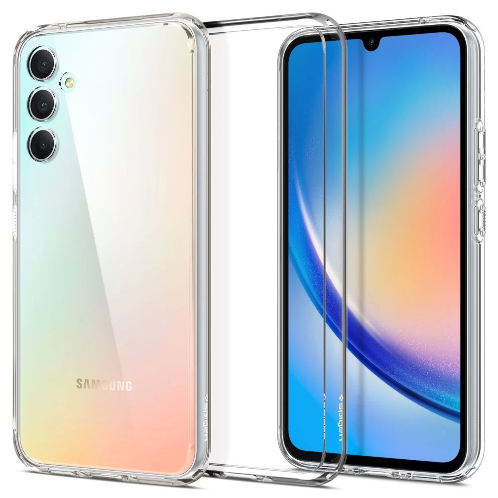 Samsung Galaxy A34 5G vāciņš caurspīdīgs SPIGEN ULTRA HYBRID