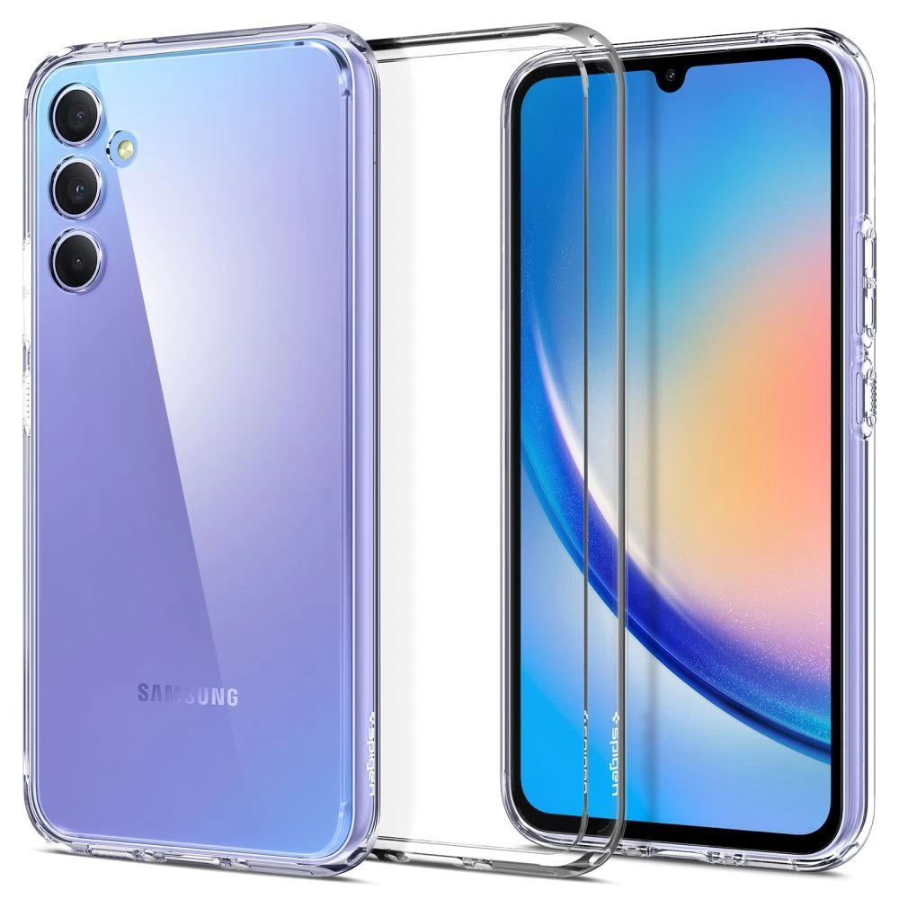 Samsung Galaxy A34 5G vāciņš caurspīdīgs SPIGEN ULTRA HYBRID