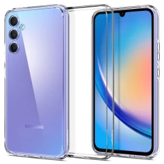 Samsung Galaxy A34 5G dėklas skaidrus SPIGEN ULTRA HYBRID