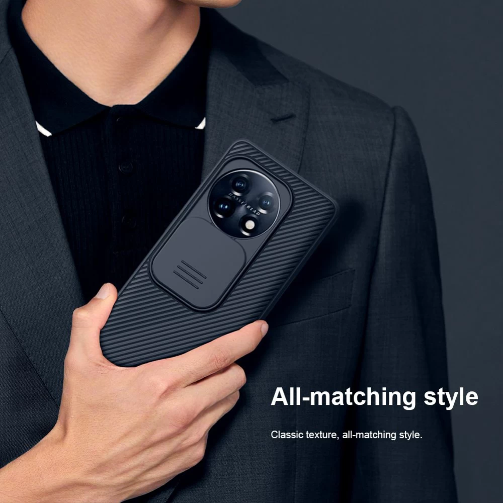 OnePlus 11 5G vāciņš zils NILLKIN CAMSHIELD PRO