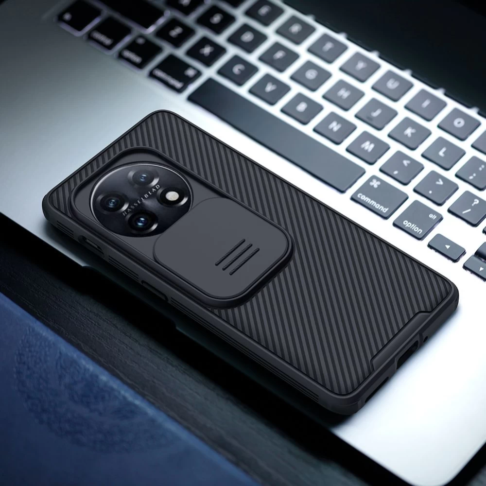 OnePlus 11 5G vāciņš zils NILLKIN CAMSHIELD PRO