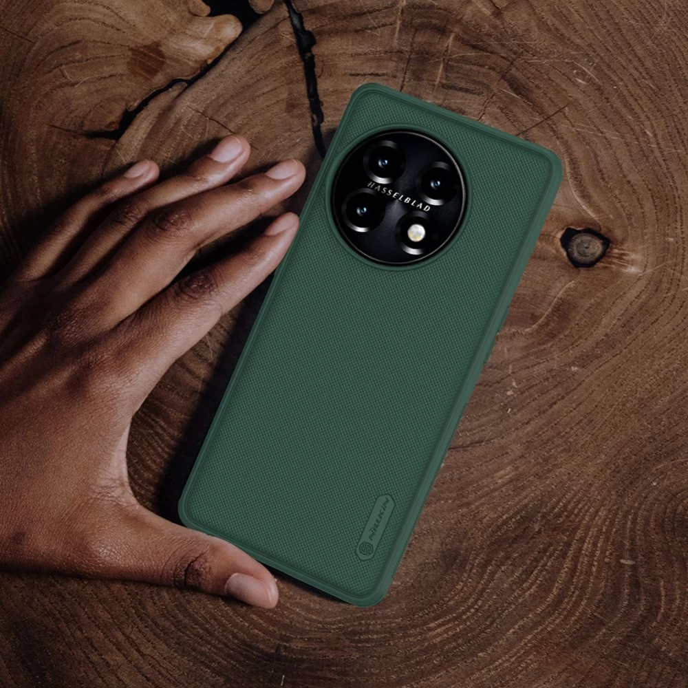 OnePlus 11 5G vāciņš zils NILLKIN SUPER FROSTED SHIELD PRO