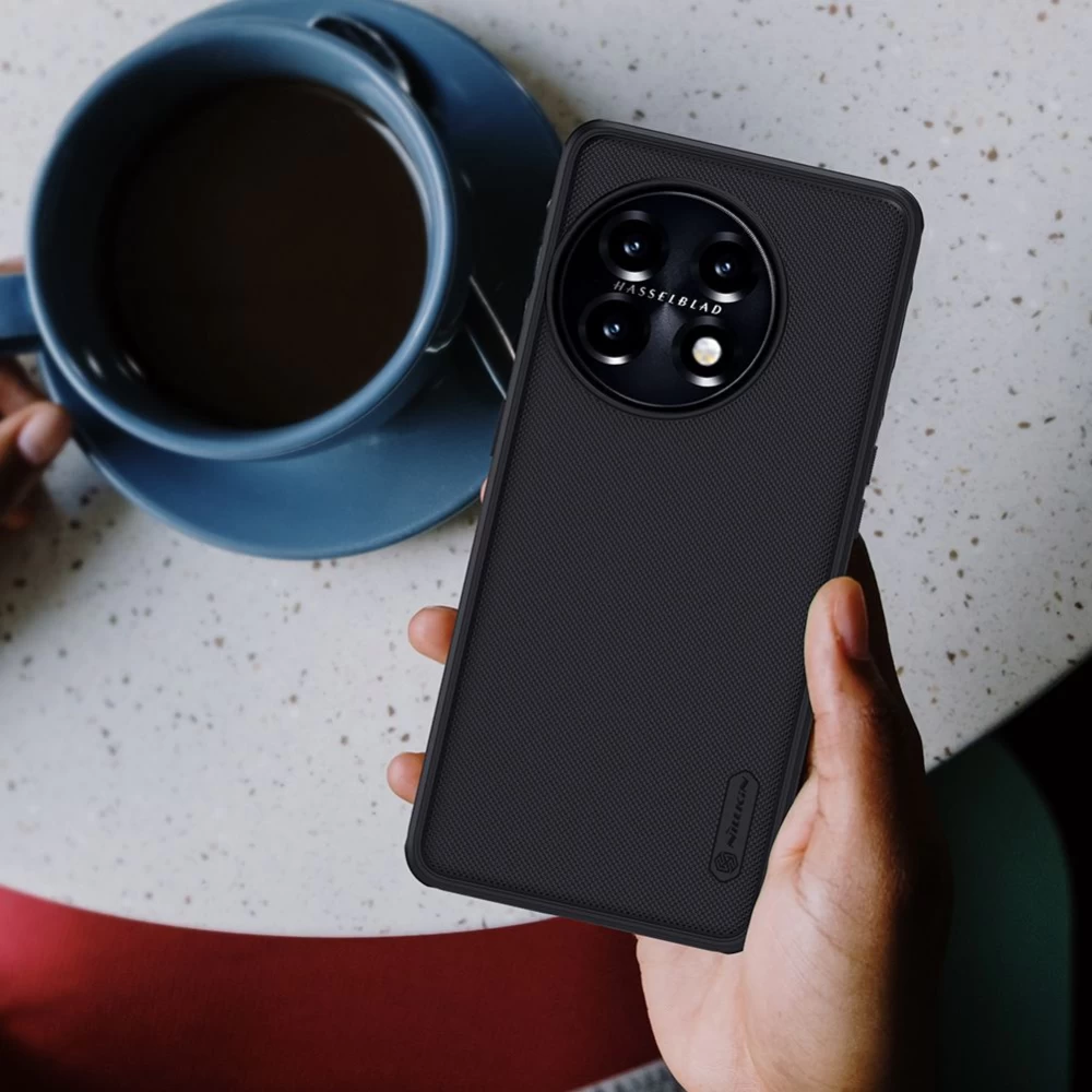 OnePlus 11 5G vāciņš zils NILLKIN SUPER FROSTED SHIELD PRO