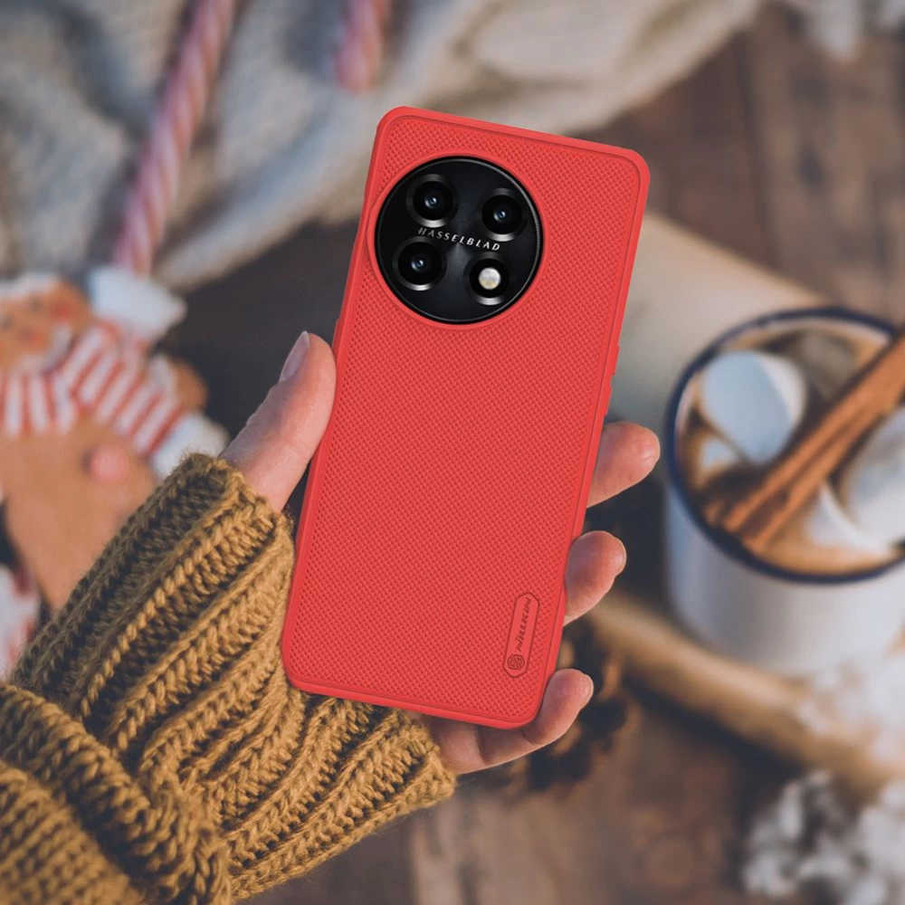 OnePlus 11 5G vāciņš zils NILLKIN SUPER FROSTED SHIELD PRO