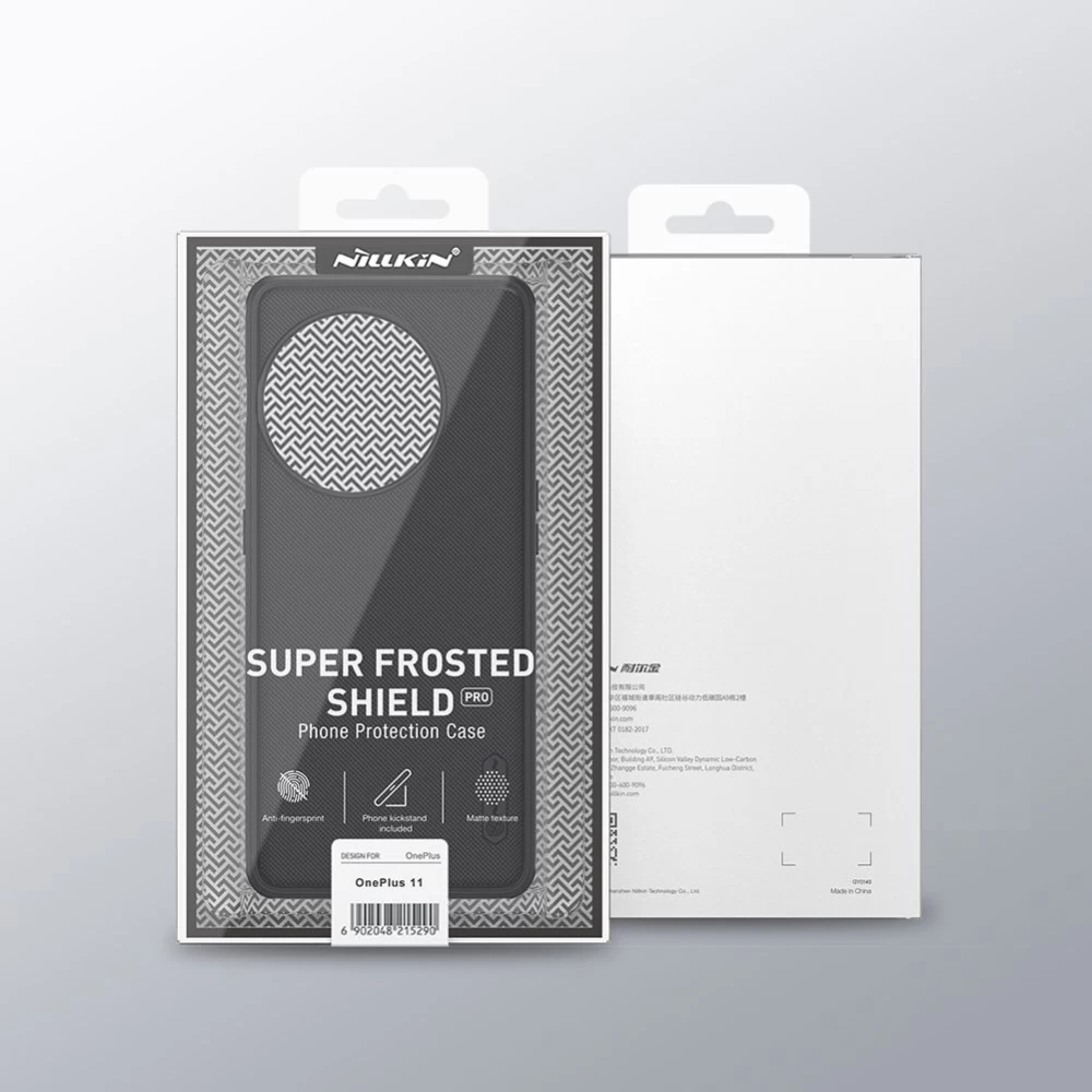 OnePlus 11 5G vāciņš zils NILLKIN SUPER FROSTED SHIELD PRO