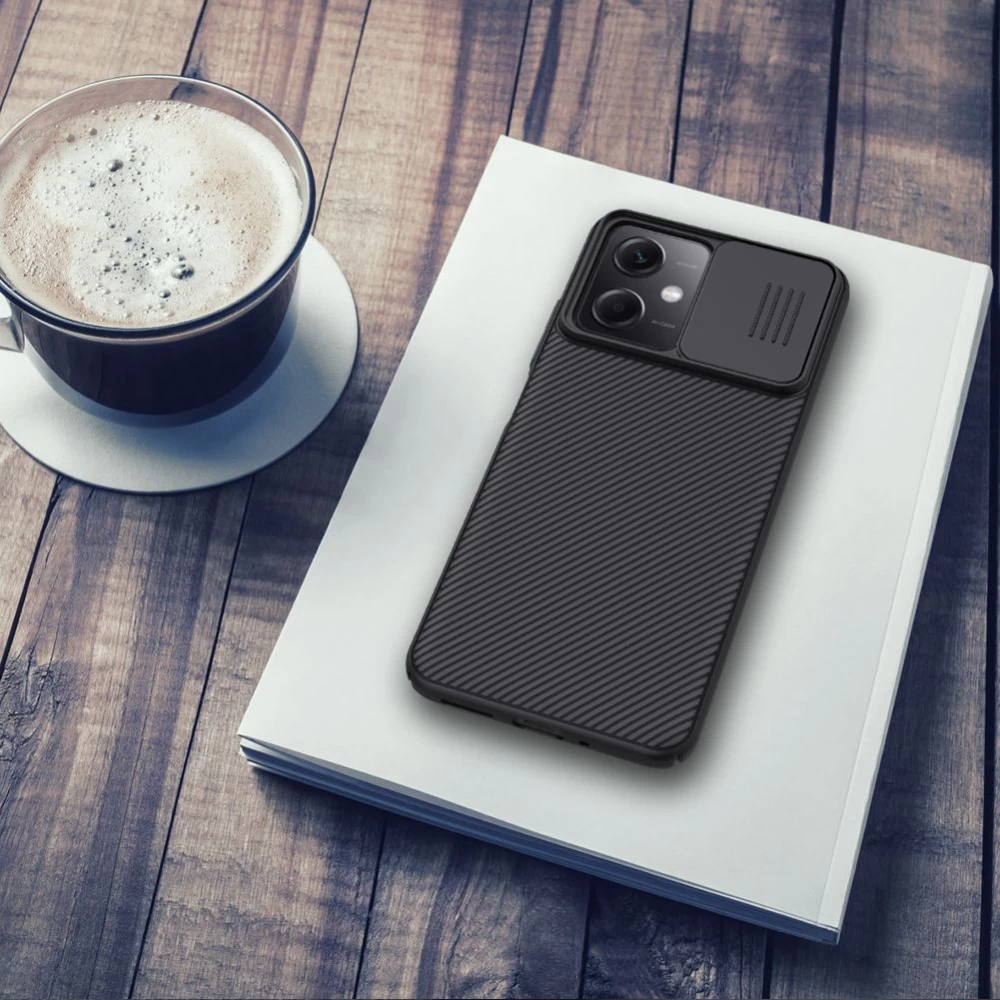 Xiaomi RedMi Note 12 dėklas mėlyna NILLKIN CAMSHIELD 5G